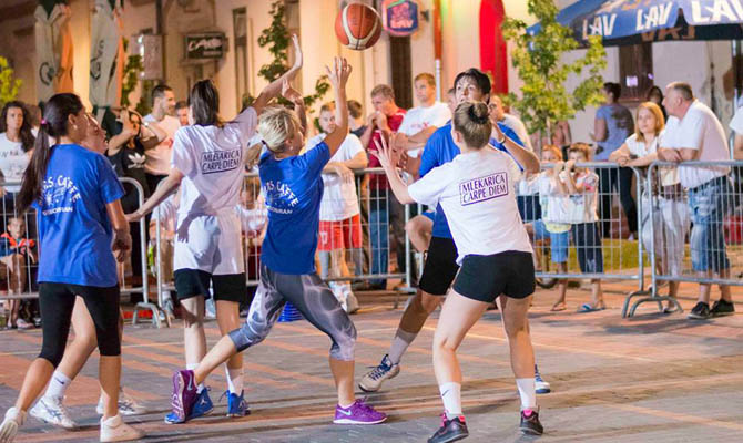 Kosárlabda torna volt Szenttamáson 2016. augusztus képek